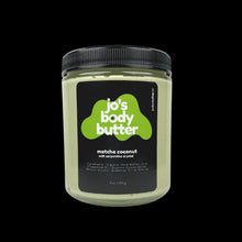 Load image into Gallery viewer, Jo's Matcha Magic Body Butter w/ Serpentine Crystal
